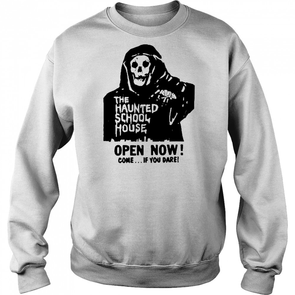 The Haunted School House Horror Movie T-Shirt Hoodie