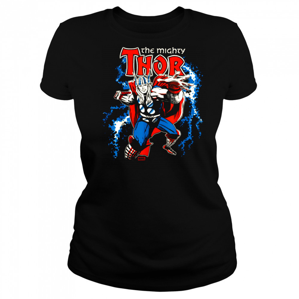 The Mighty Thor Character Logo Shirt Women's T-shirt