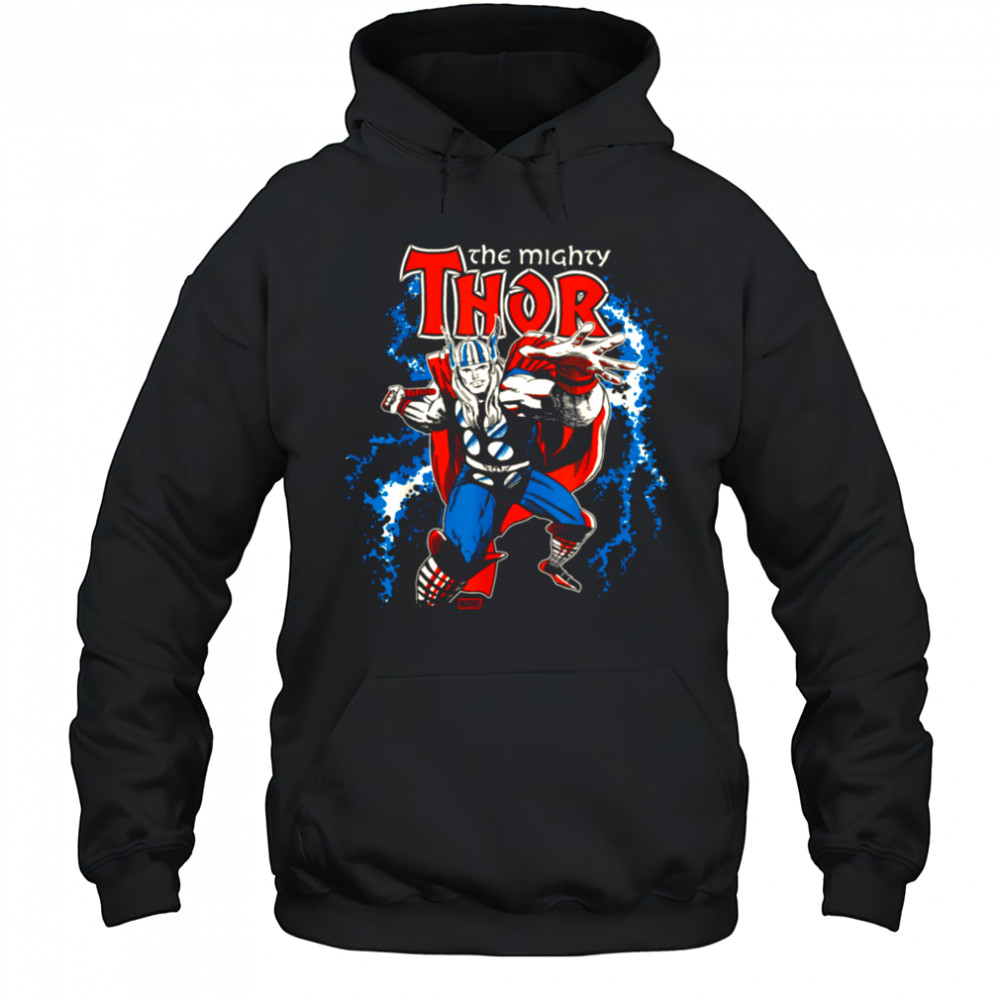 The Mighty Thor Character Logo Shirt Hoodie