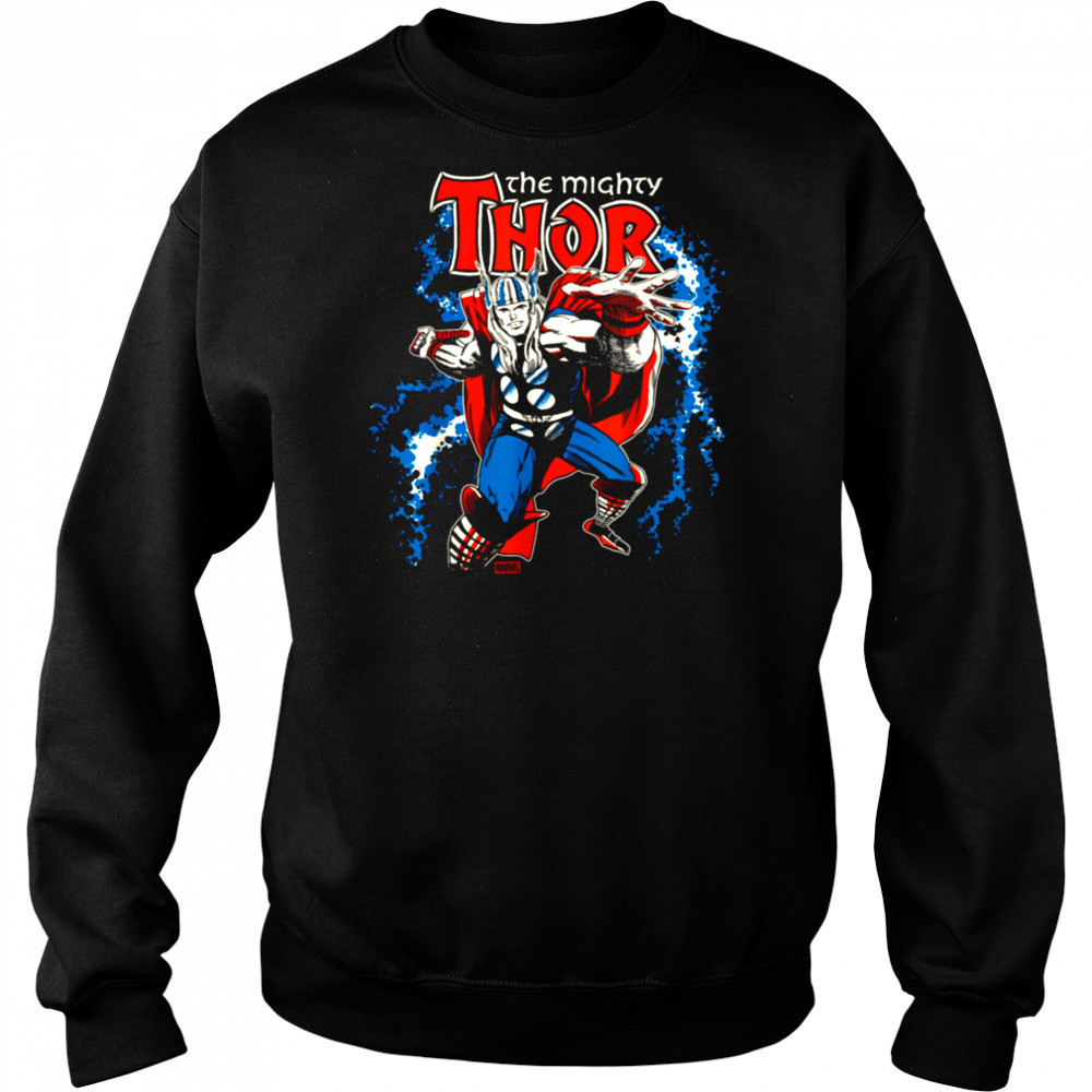 The Mighty Thor Character Logo Shirt Hoodie