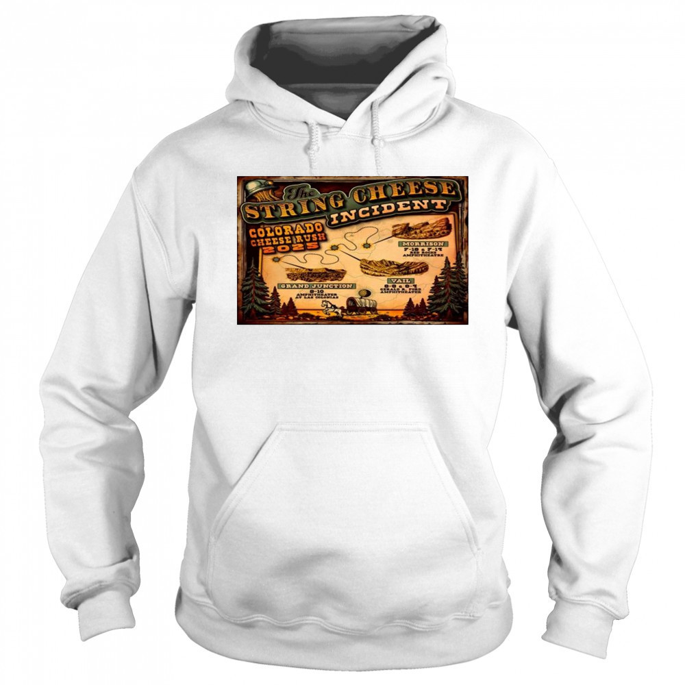The String Cheese Incident 2025 Tour Colorado Shirt Sweatshirt