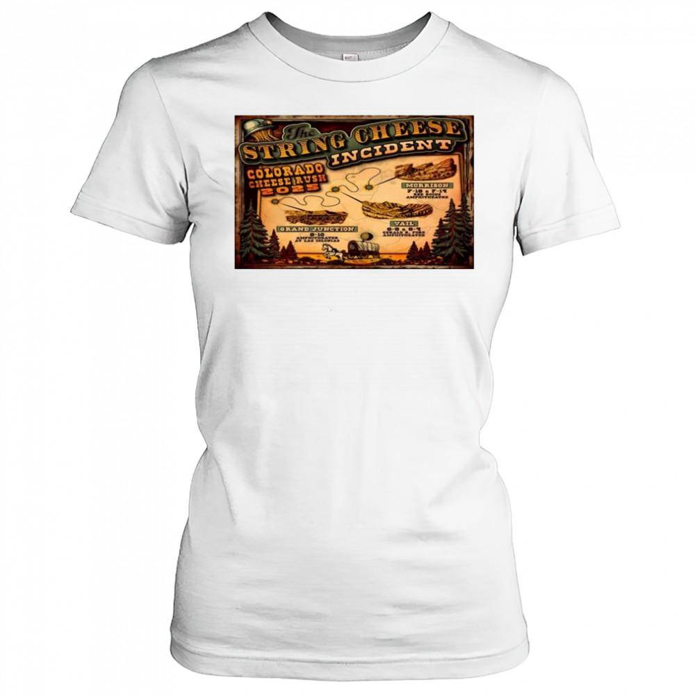 The String Cheese Incident 2025 Tour Colorado Shirt Women's T-shirt