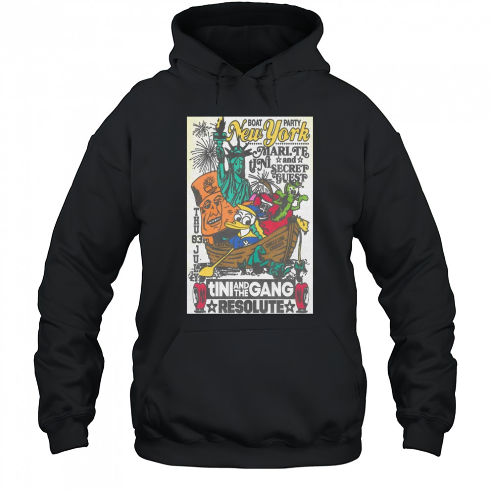 Tour 2025 ReSolute New York Poster T-Shirt Hoodie