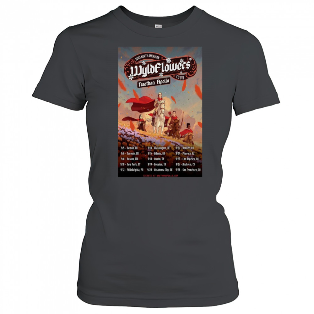 Tour Naethan Apollo 2025 Poster T-Shirt Women's T-shirt