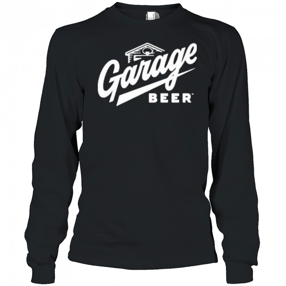 Travis Kelce Wearing Garage Beer T-Shirt Long Sleeved