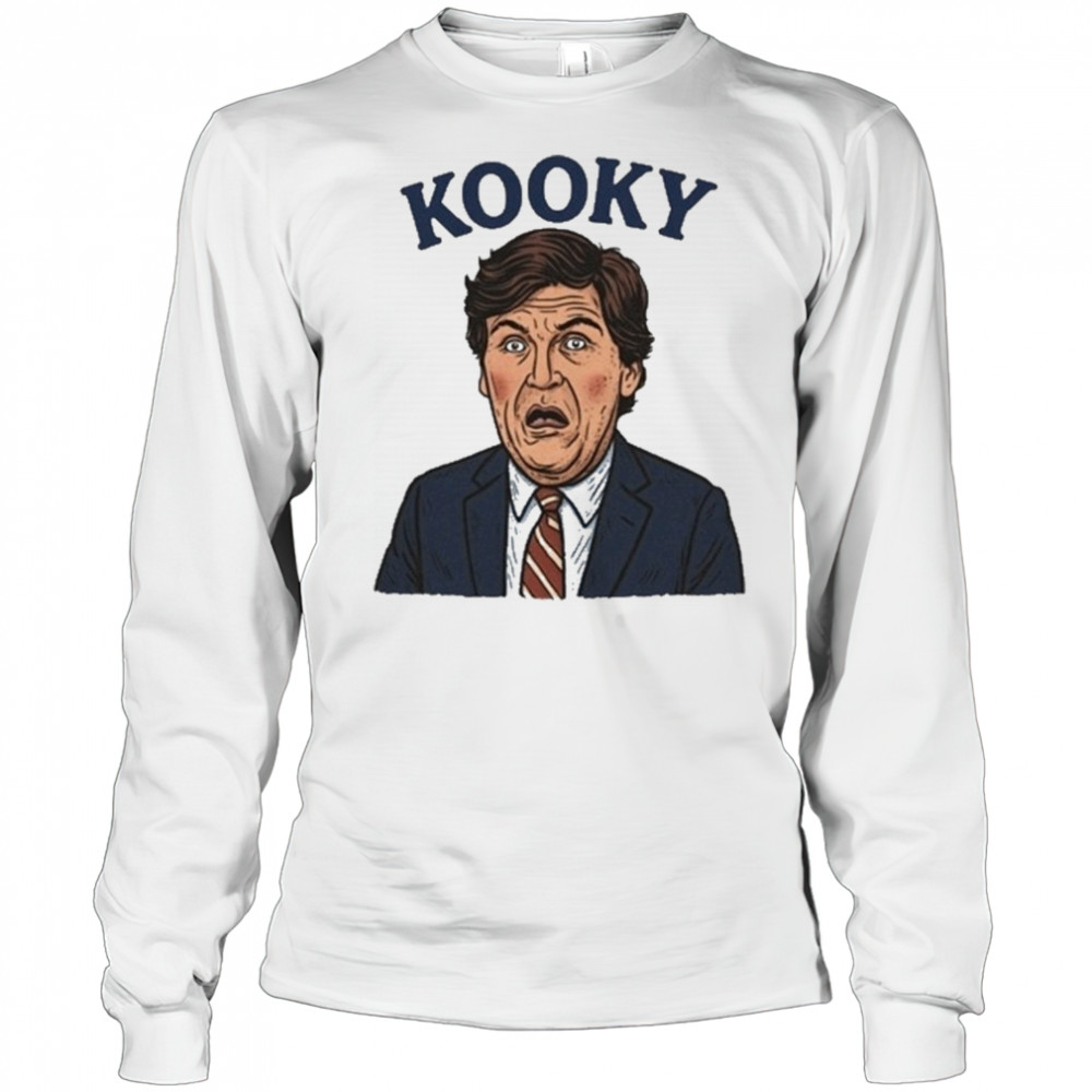 Trump Kooky Tucker Carlson Parody T-Shirt Long Sleeved