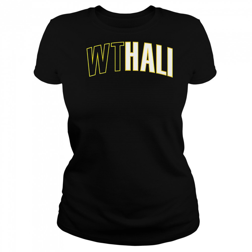 Tyrese Haliburton Indiana Pacers WTHali Text T-Shirt Women's T-shirt