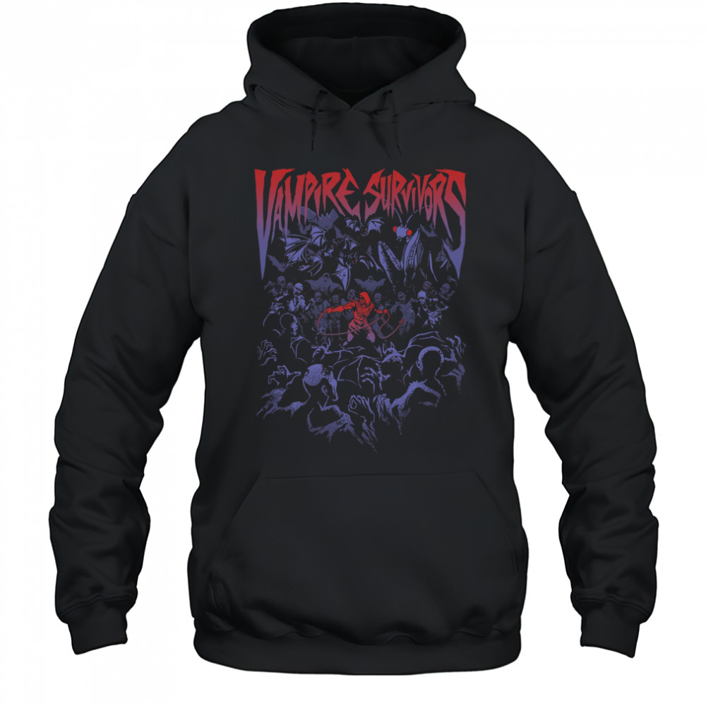 Vampire Survivors Swarm Limited 2025 T-Shirt Hoodie