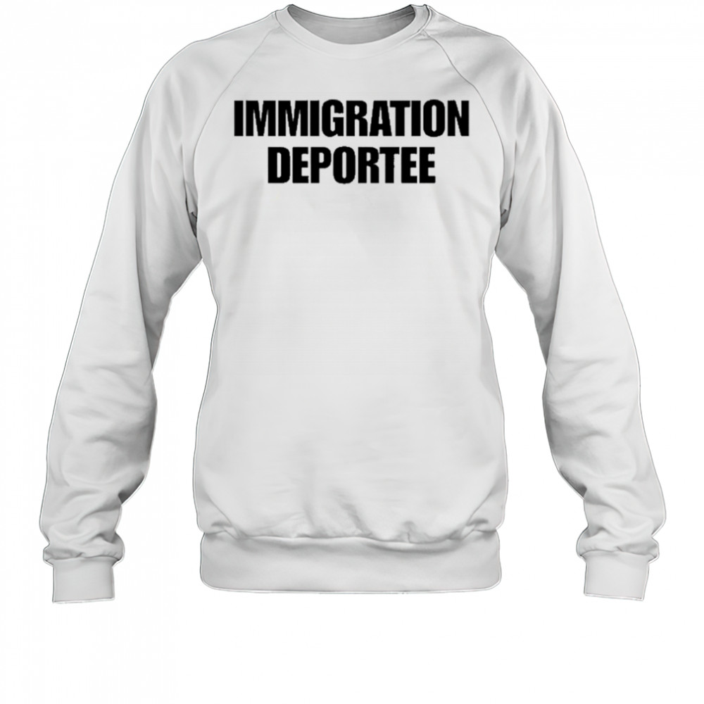 Vitaly Zdorovetskiy Wearing Immigration Deportee T-Shirt Sweatshirt