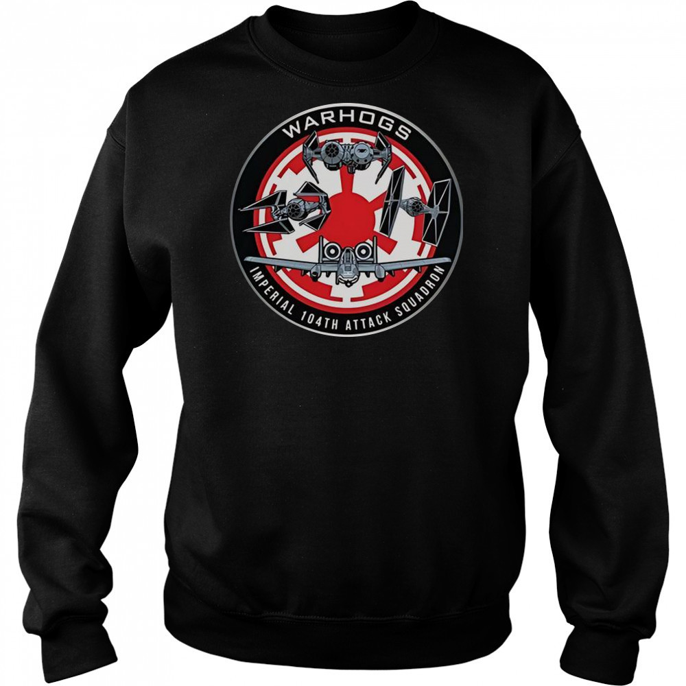 Warhogs Imperial 104th Attack Squadron T-Shirt Hoodie