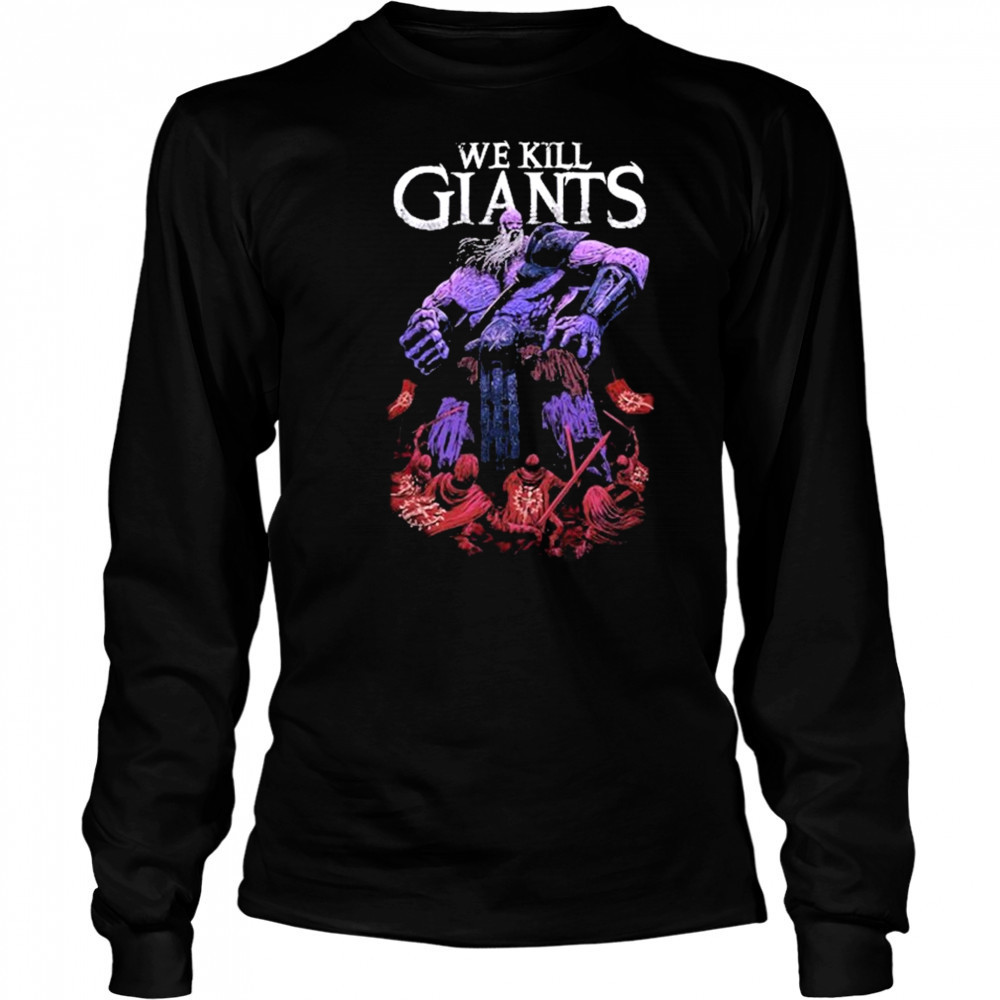 We Kill Giants Tour 2025 T-Shirt Long Sleeved
