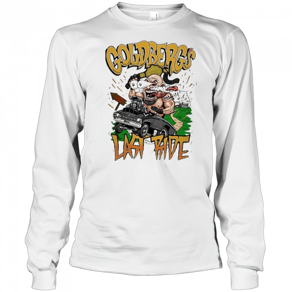 WWE Goldberg Last Ride Raglan T-Shirt Long Sleeved