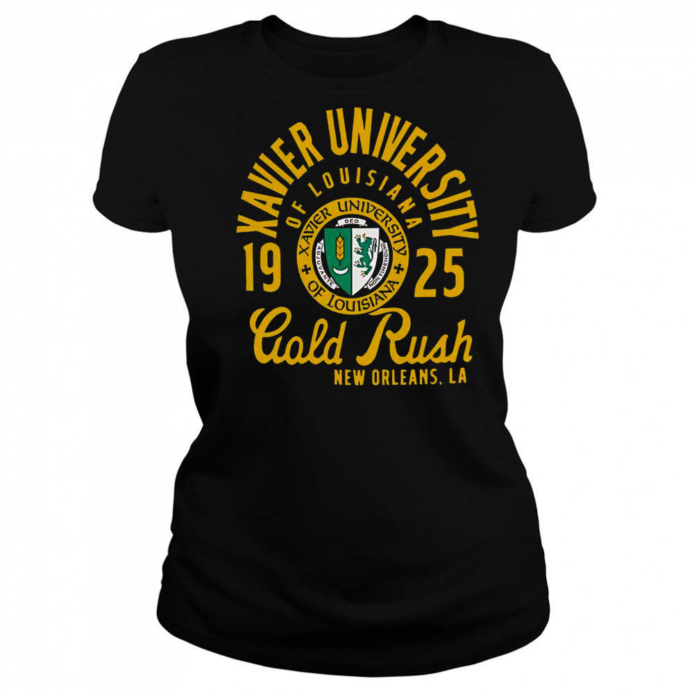 Xavier University Of Louisiana Gold Rush New Orleans LA 1925 T-Shirt Women's T-shirt