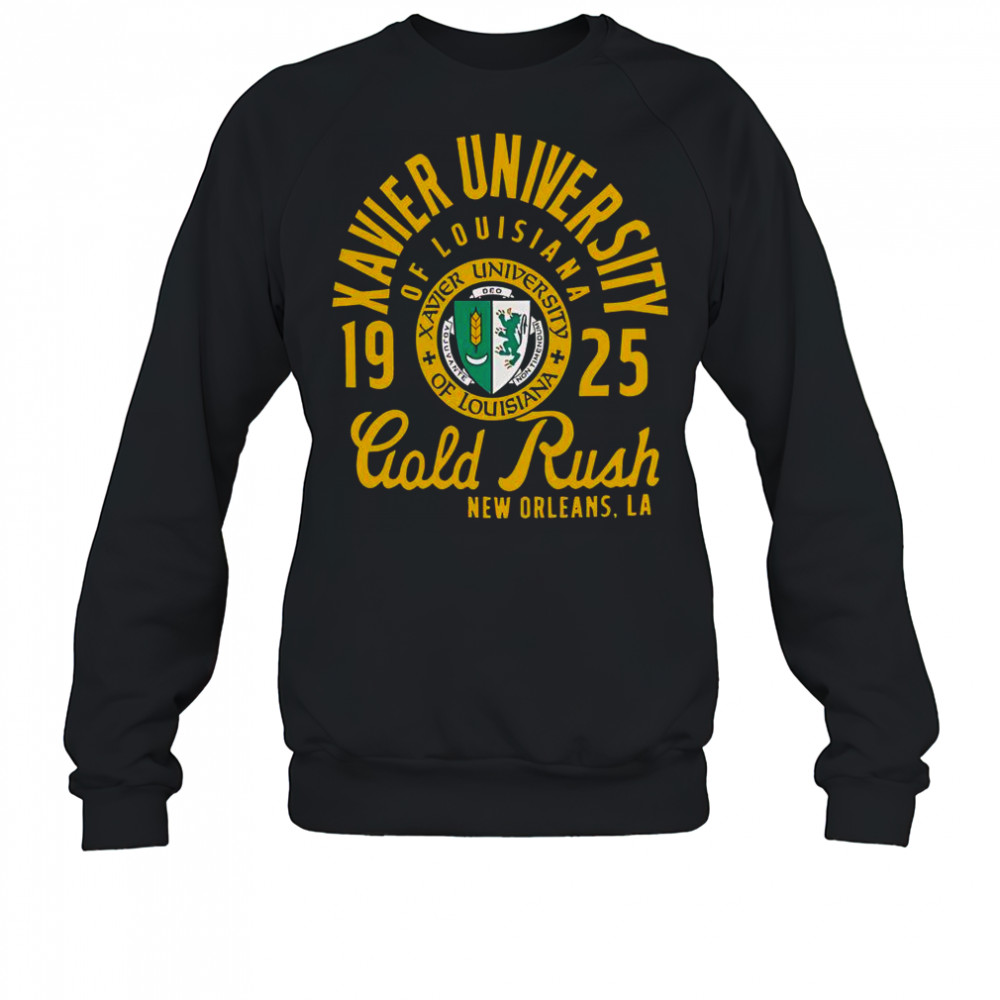 Xavier University Of Louisiana Gold Rush New Orleans LA 1925 T-Shirt Sweatshirt