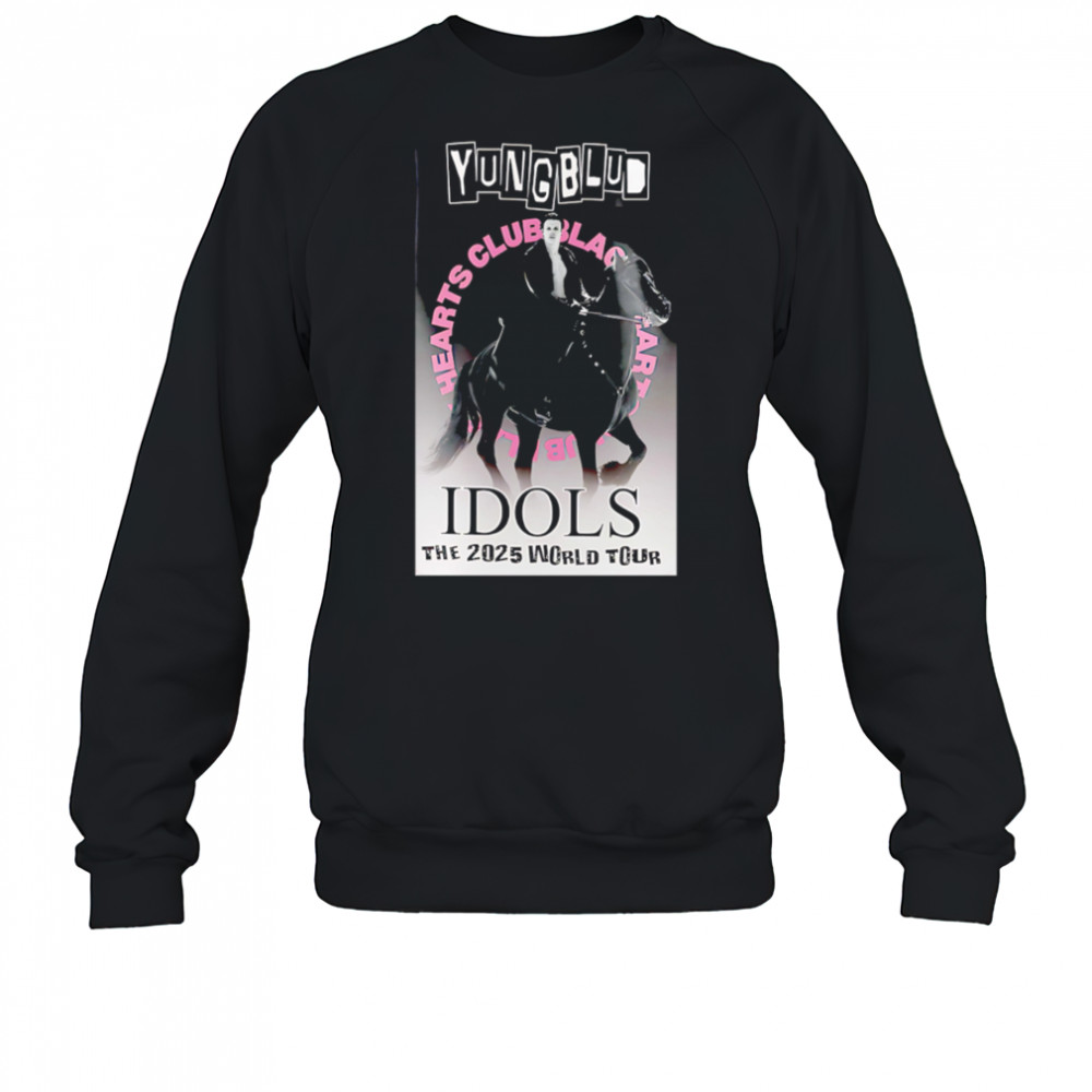 Yungblud Idols The 2025 World Tour Personalized Baseball shirt Sweatshirt