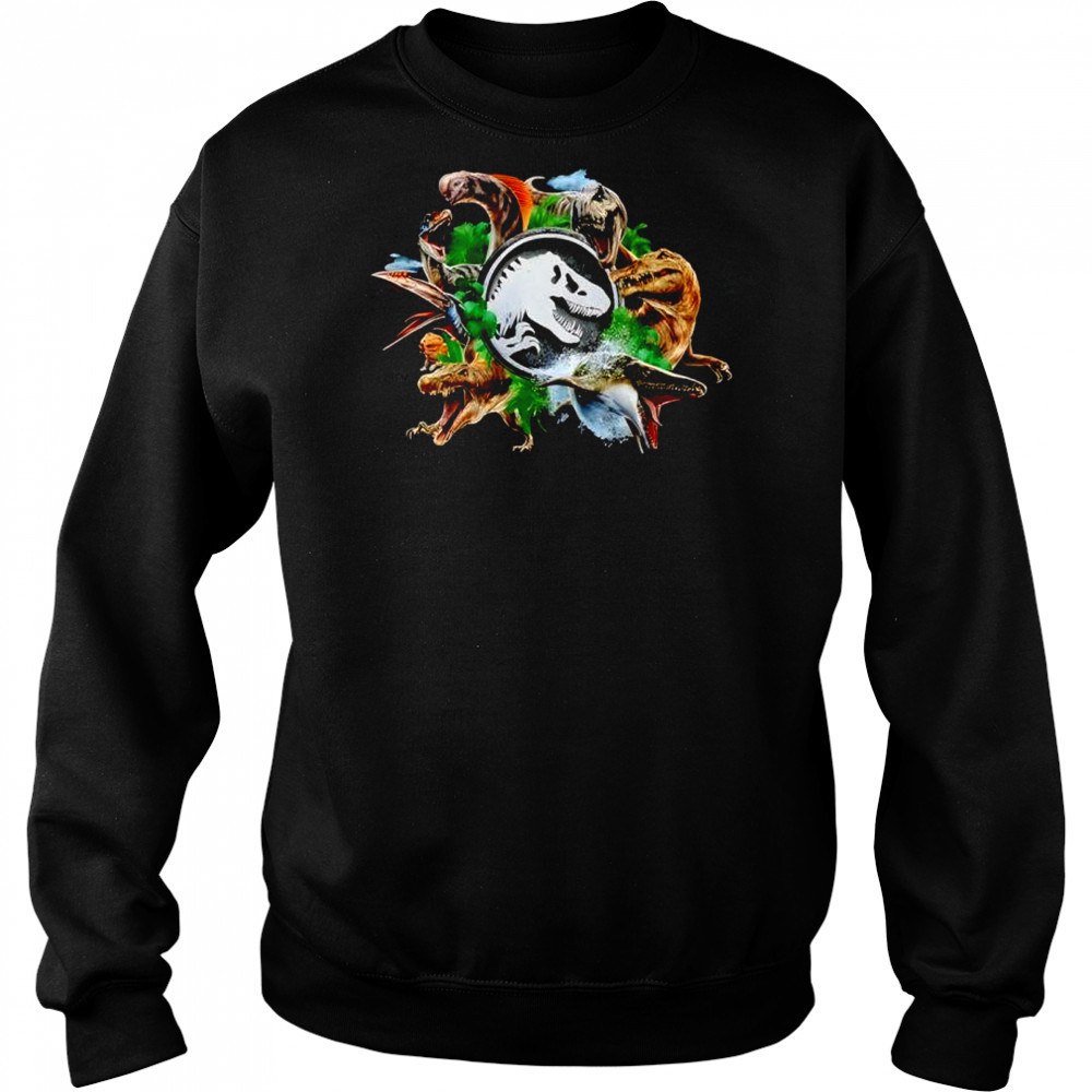 2025 Jurassic World Rebirth Dinosaurs T-Shirt Hoodie
