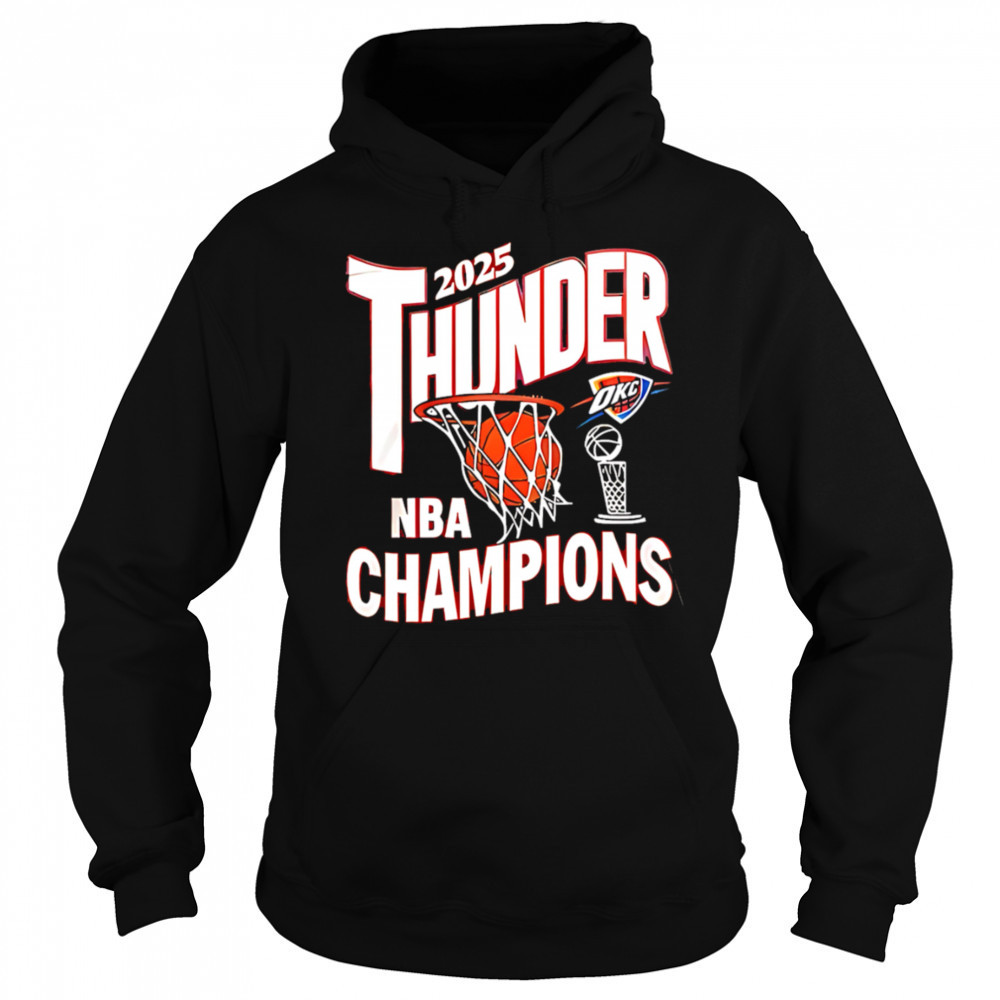 2025 Thunder NBA Champions shirt Sweatshirt