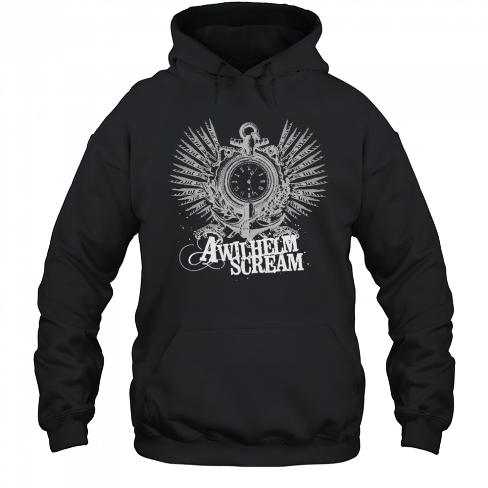A Wilhelm Scream Clock T-shirt Hoodie