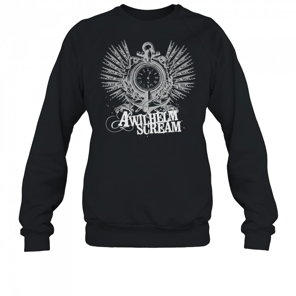 A Wilhelm Scream Clock T-shirt Sweatshirt