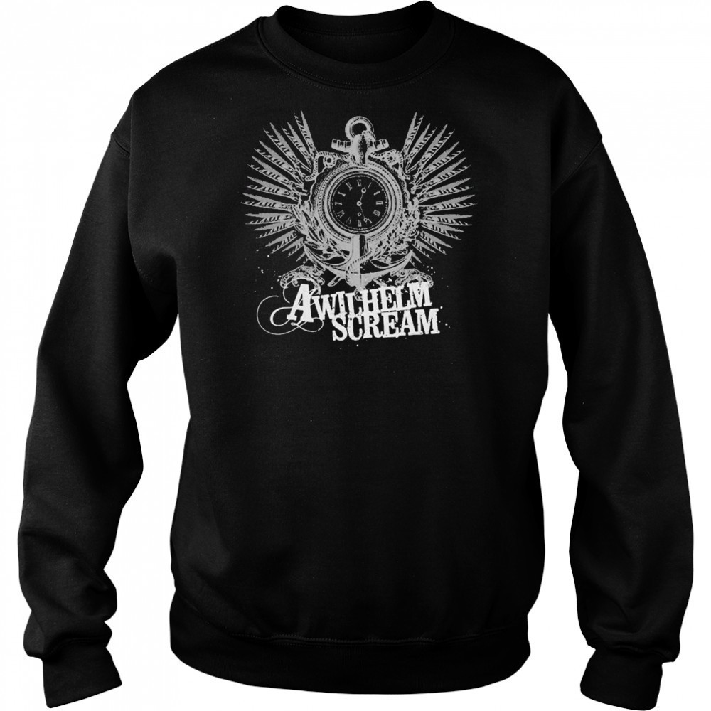 A Wilhelm Scream Clock T-shirt Hoodie