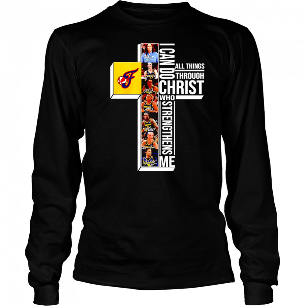 All Things Through Indiana Fever shirt Long Sleeved