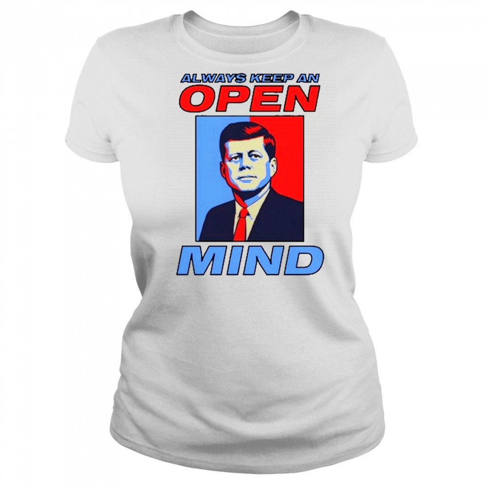 Always Keep An Open Mind Jfk T-Shirt Women's T-shirt