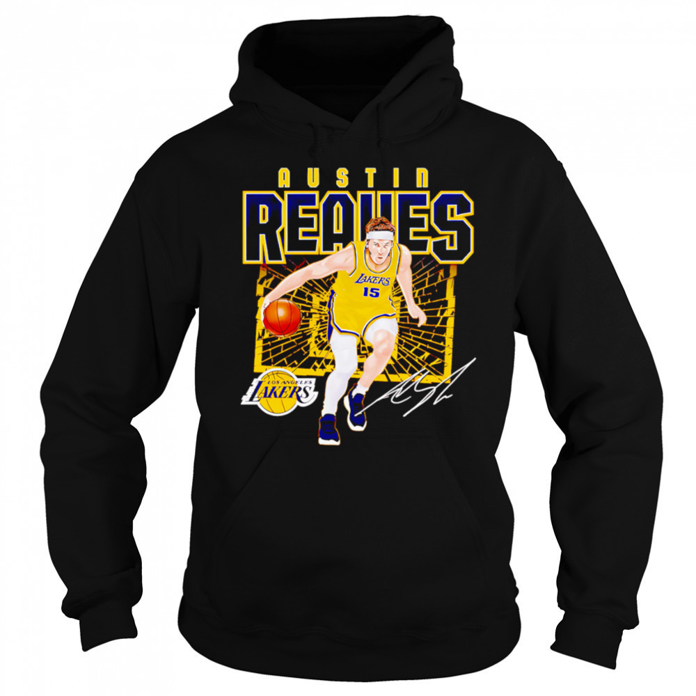 Austin Reaves Los Angeles Lakers Shattered shirt Sweatshirt