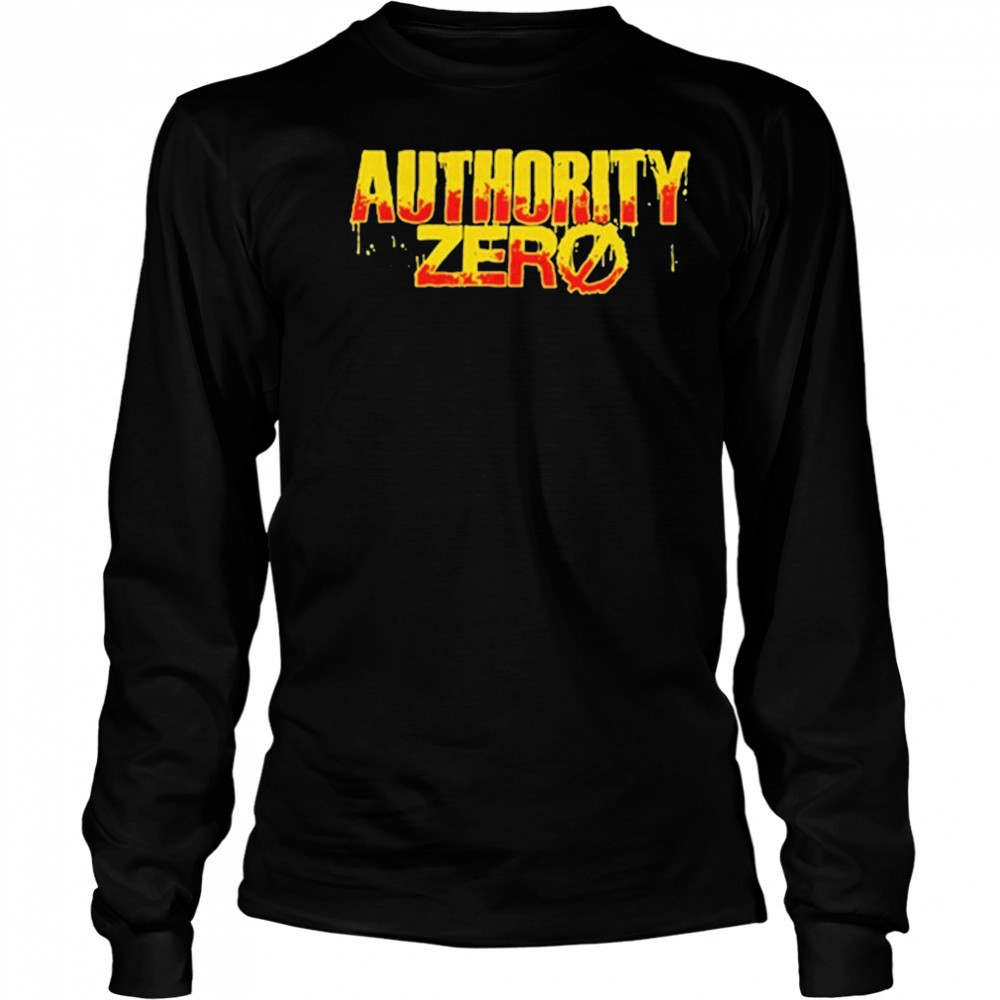 Authority Zero Logo T-shirt Long Sleeved