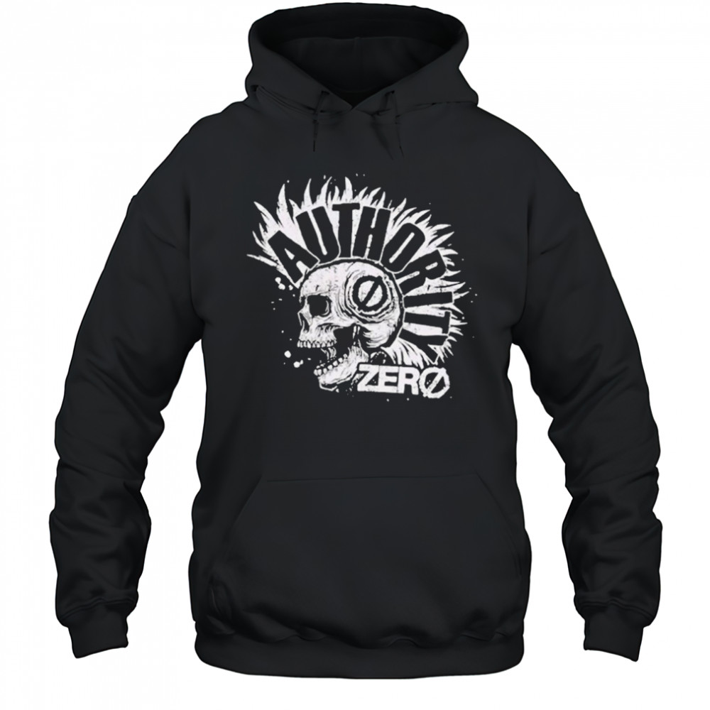 Authority Zero Mohawk Skull T-shirt Hoodie