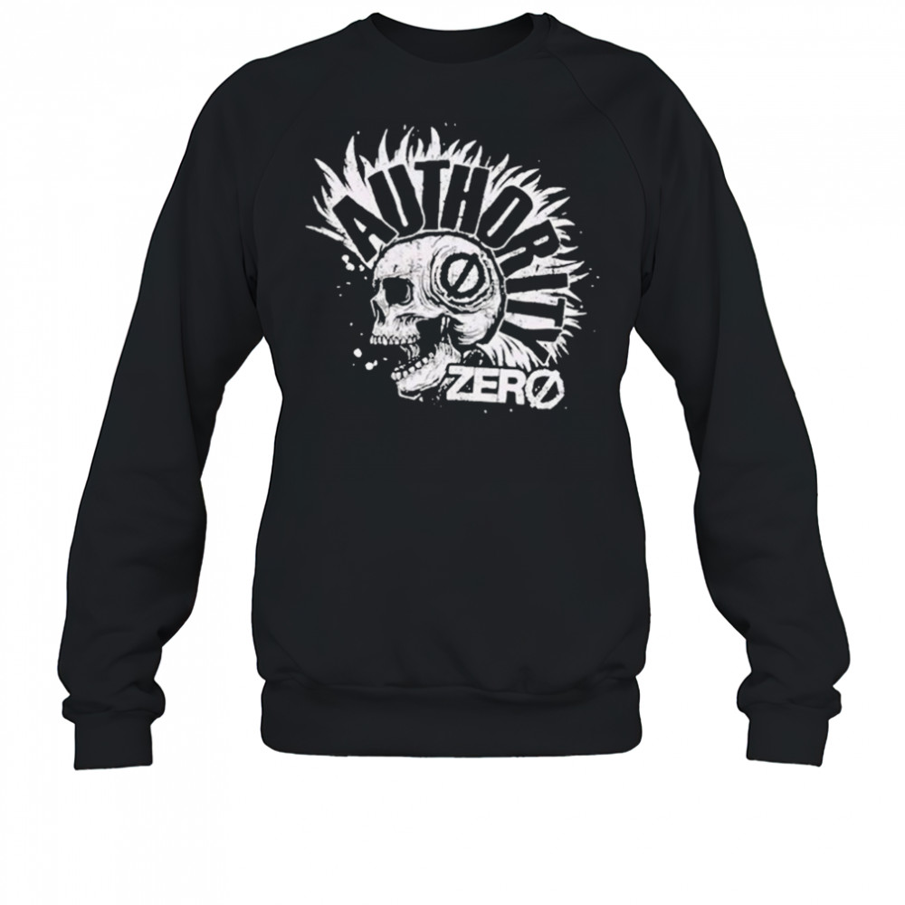 Authority Zero Mohawk Skull T-shirt Sweatshirt