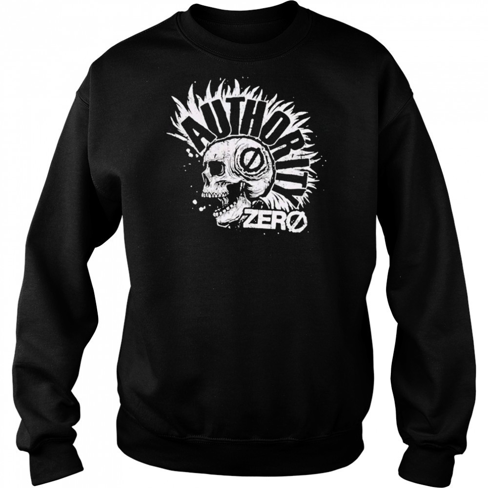Authority Zero Mohawk Skull T-shirt Sweatshirt