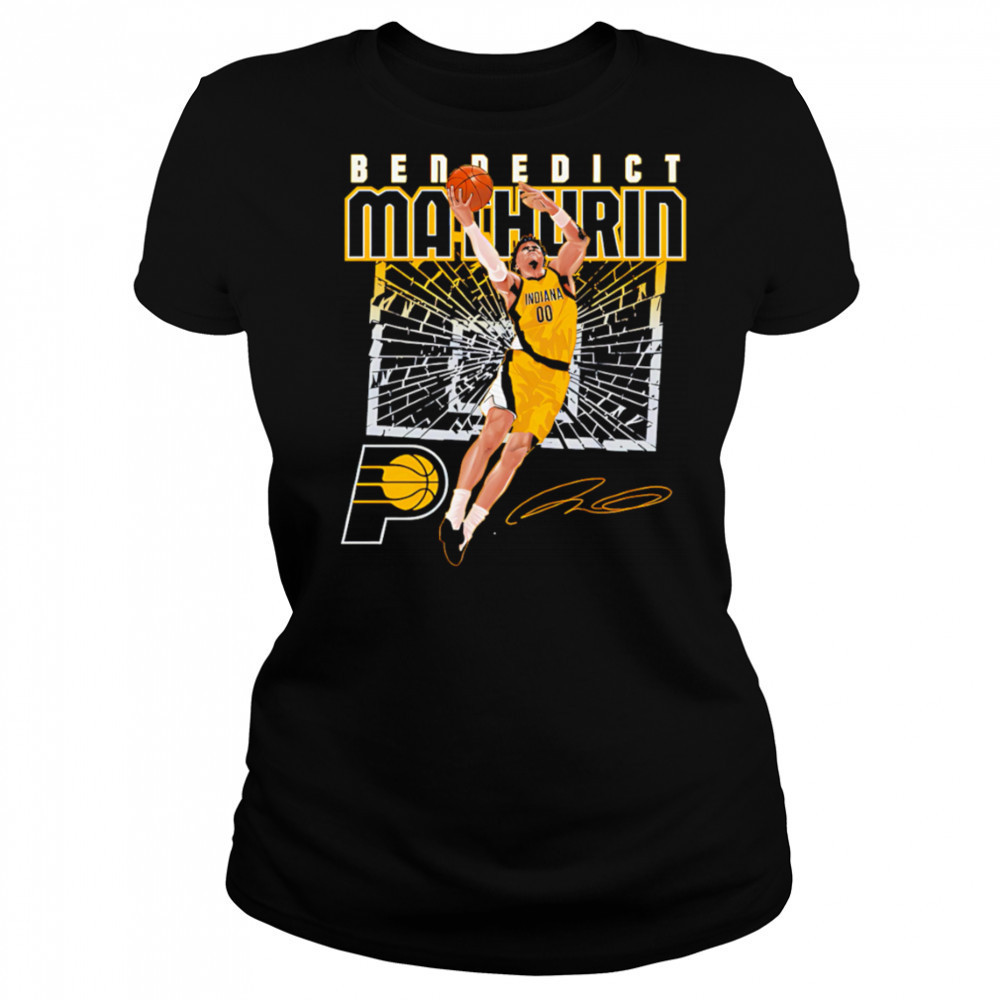 Bennedict Mathurin Indiana Pacers Shattered shirt Women's T-shirt