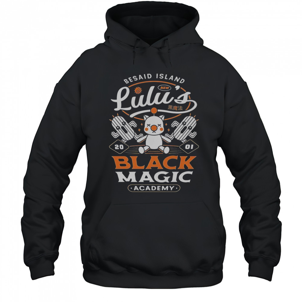 Besaid Island Lulu’s Black Magic Academy T-Shirt Hoodie