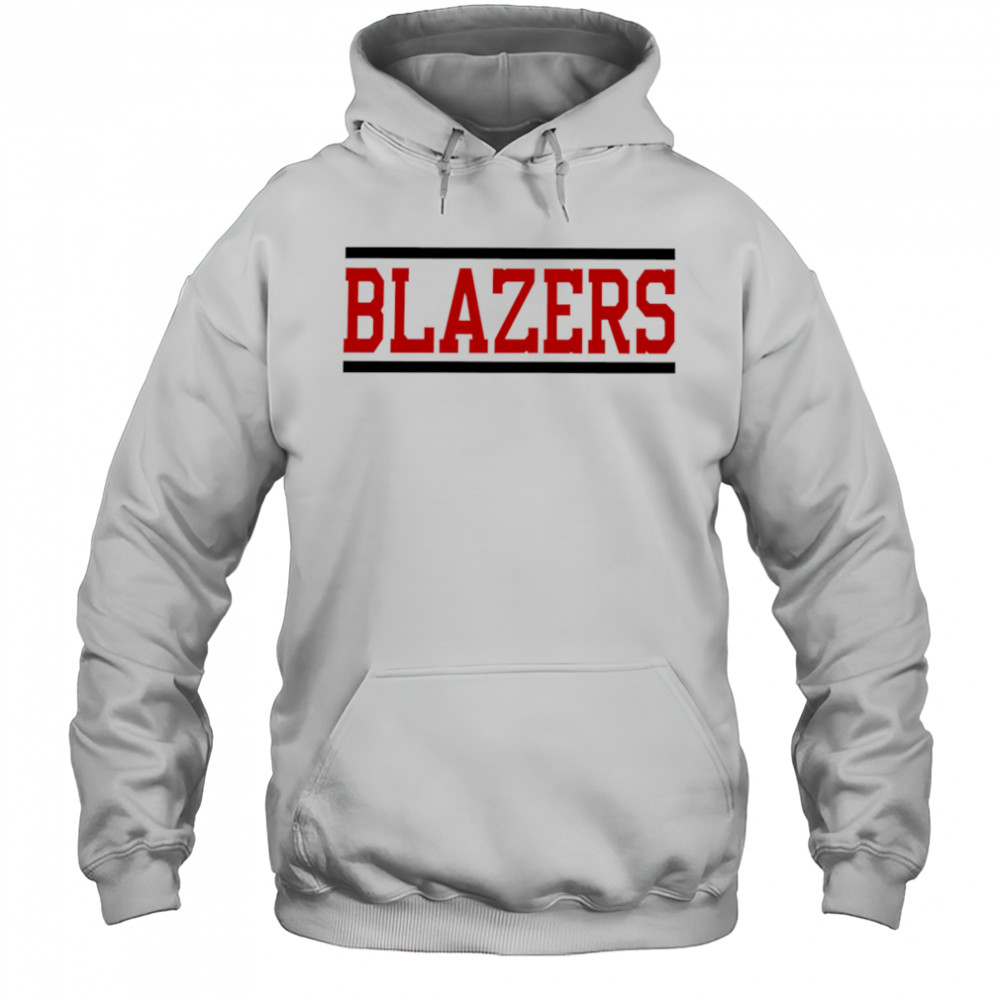 Blazers horizontal lines shirt Hoodie