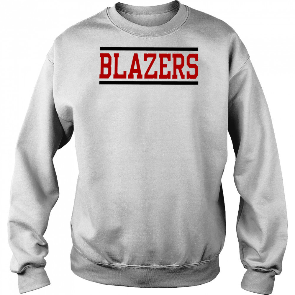 Blazers horizontal lines shirt Hoodie
