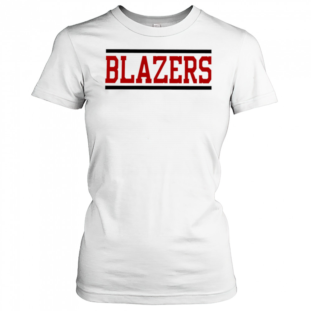 Blazers horizontal lines shirt Women's T-shirt