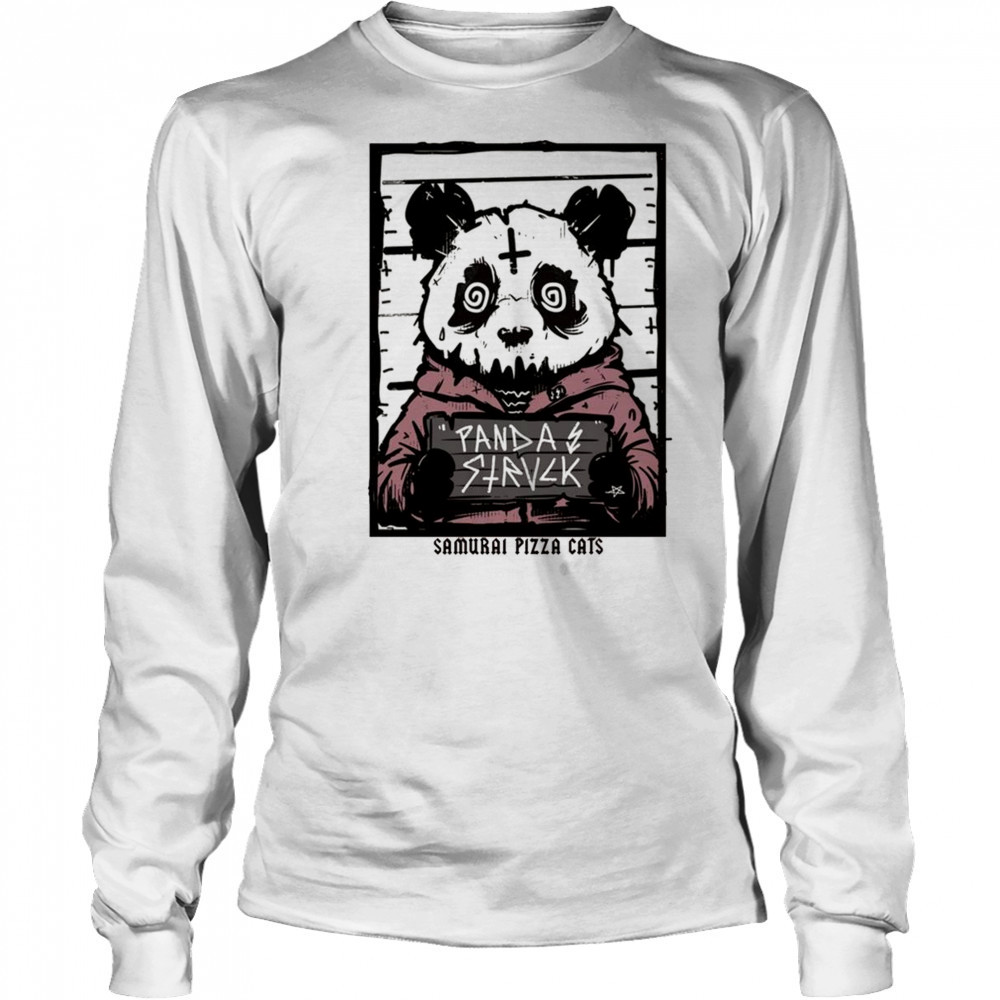 Bravado Samurai Pizza Cats Pandastruck Mugshot Shirt Long Sleeved