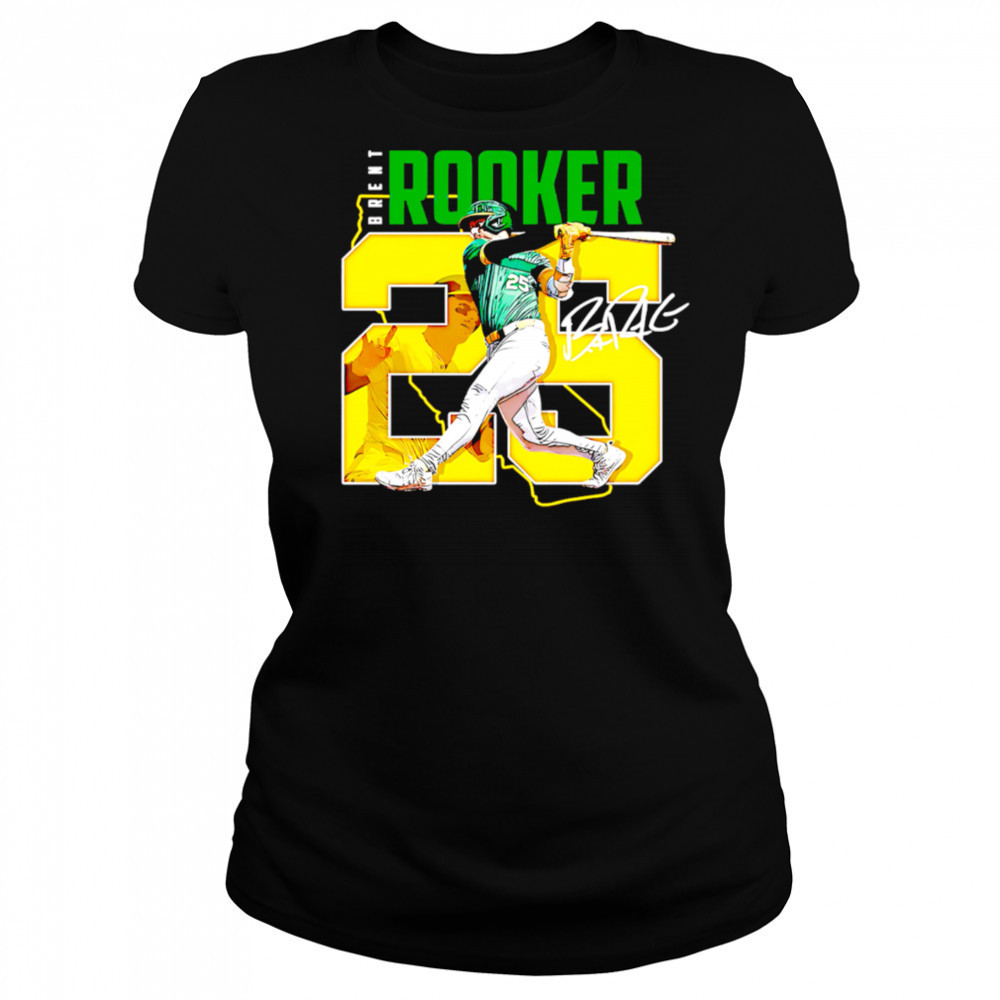 Brent Rooker Sacramento Name Number 25 shirt Women's T-shirt