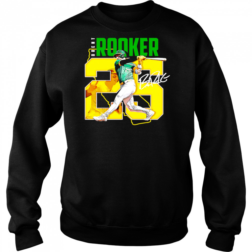 Brent Rooker Sacramento Name Number 25 shirt Hoodie
