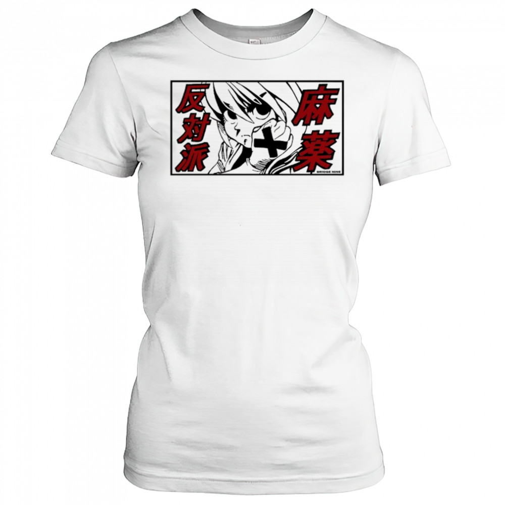 Bridge Nine Anime Straight Edge T-shirt Women's T-shirt