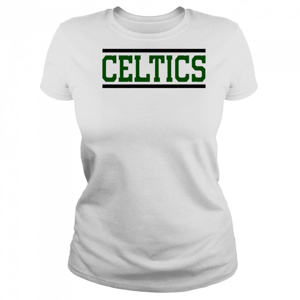 Celtics horizontal lines shirt Women's T-shirt