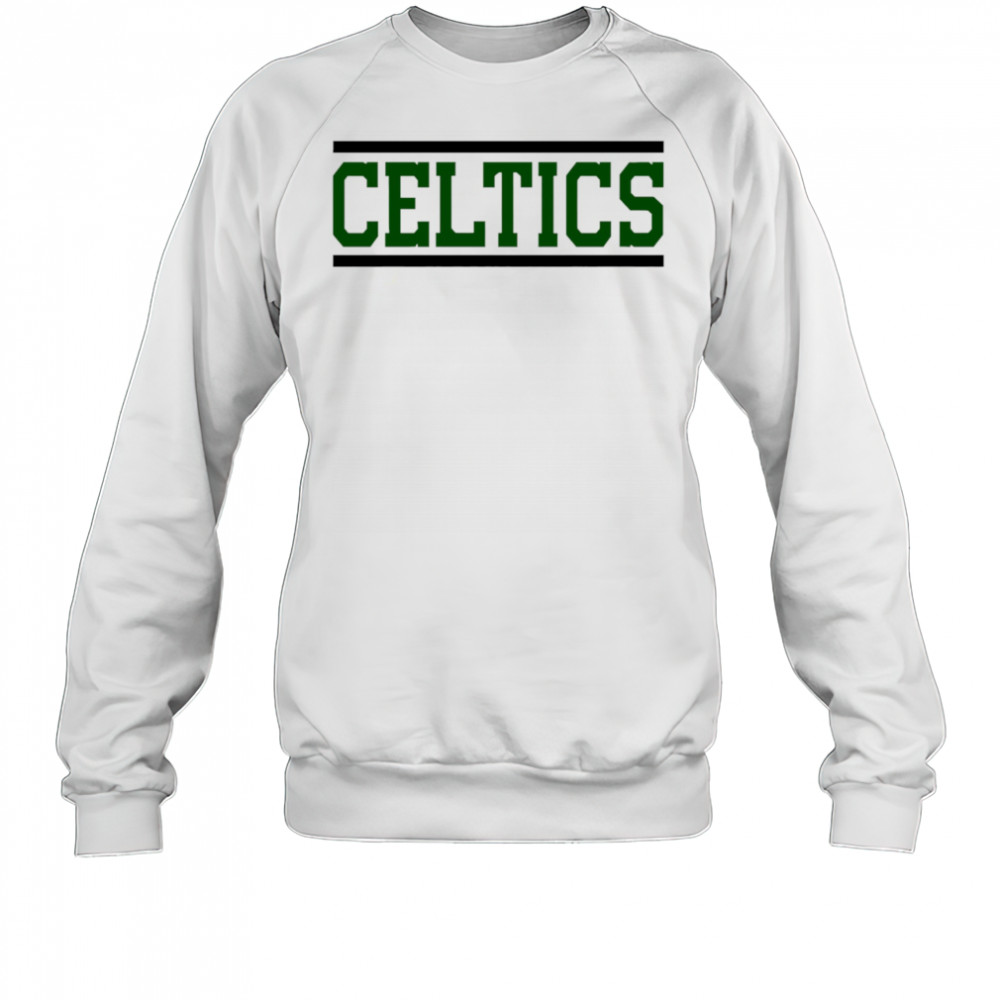 Celtics horizontal lines shirt Sweatshirt