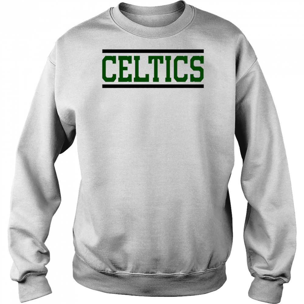 Celtics horizontal lines shirt Hoodie