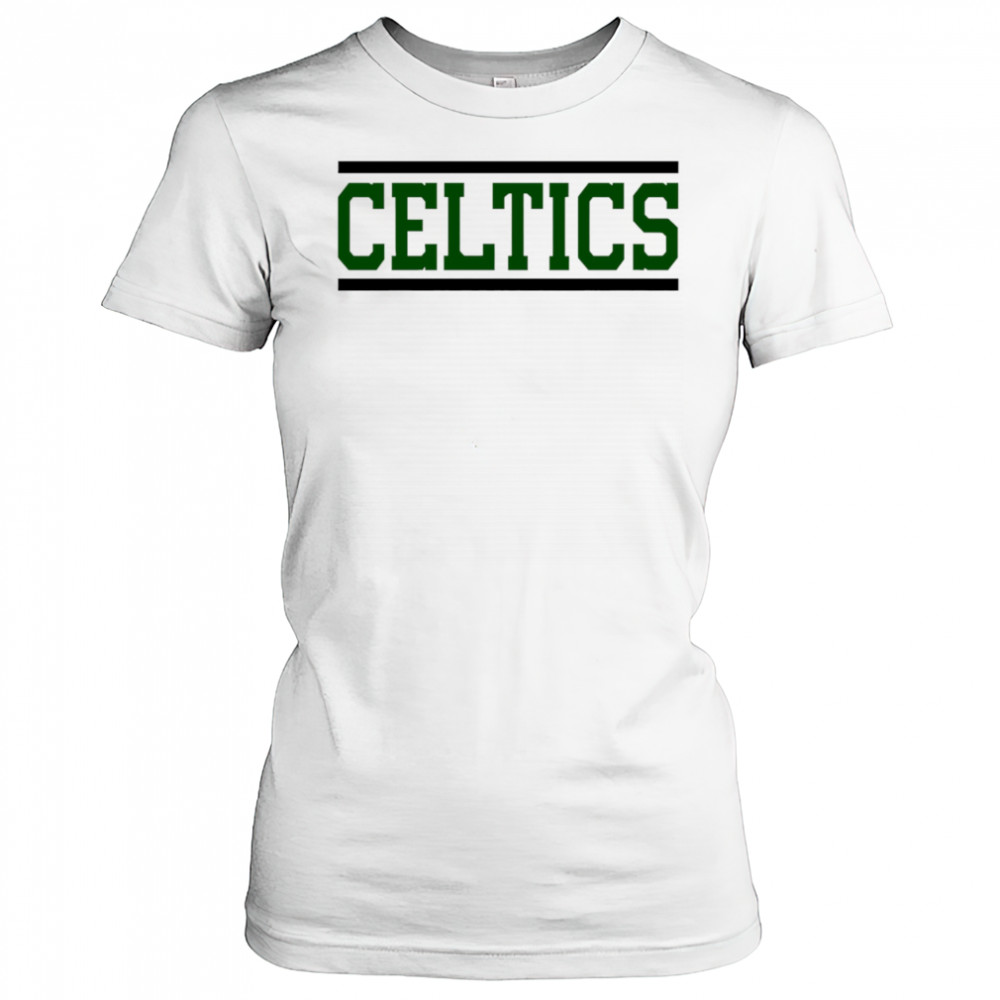 Celtics horizontal lines shirt Women's T-shirt