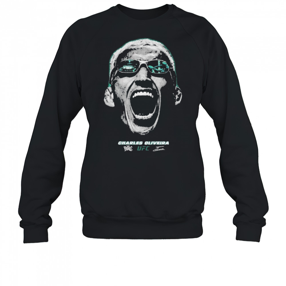 Charles Oliveira Fight Vision Boxy T-Shirt Sweatshirt