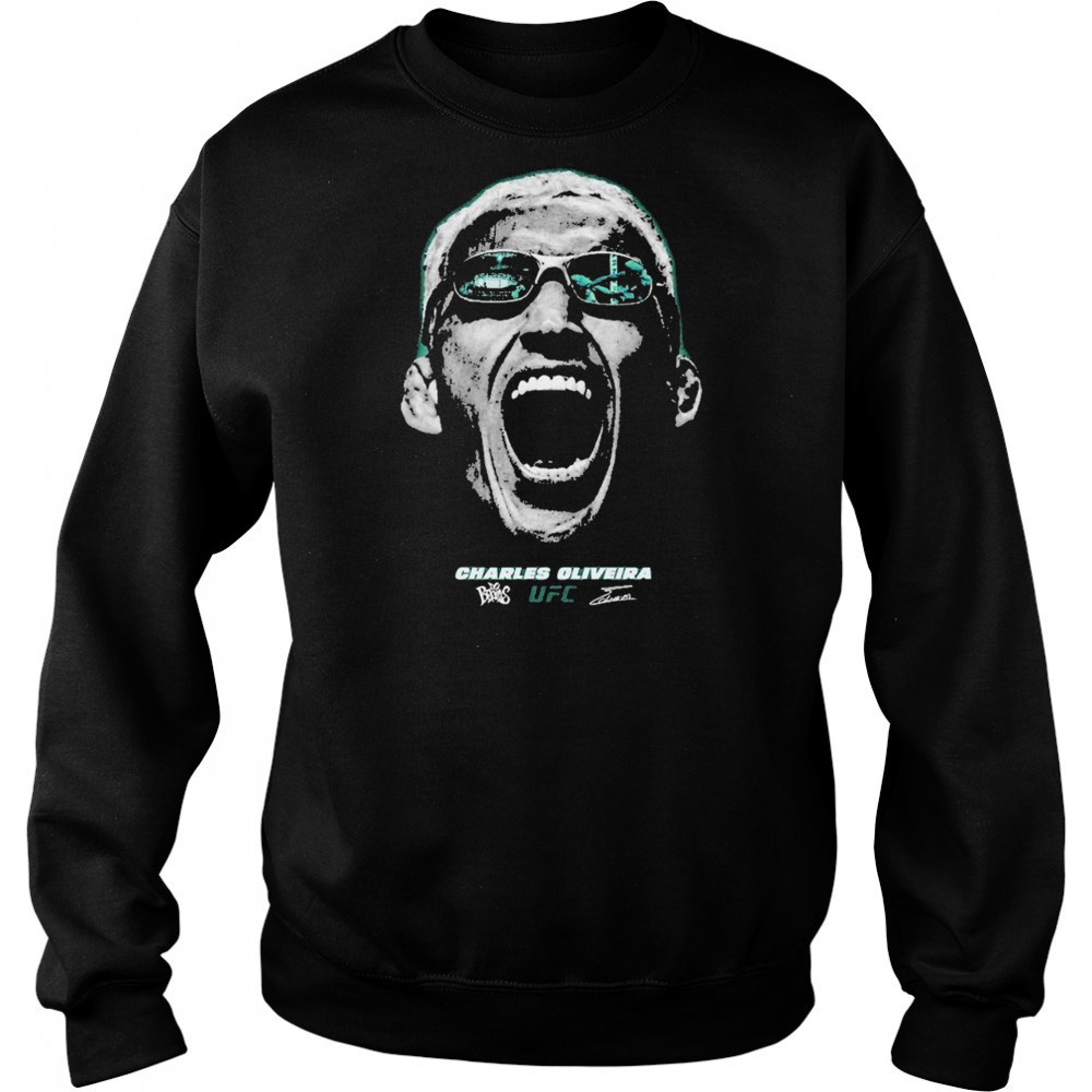 Charles Oliveira Fight Vision Boxy T-Shirt Sweatshirt