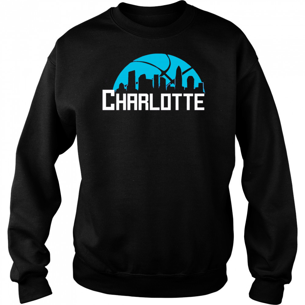 Charlotte Hornets Cityscape Skyline style 2025 shirt Hoodie