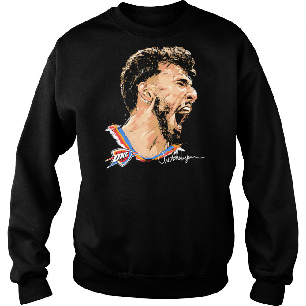 Chet Holmgren Oklahoma City Thunder Scream shirt Hoodie