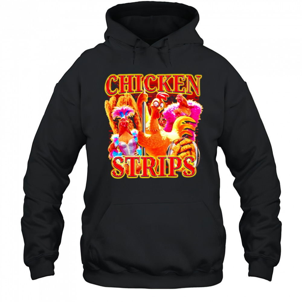 Chicken Strips graphic funny shirt Hoodie