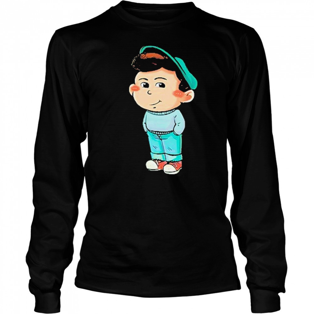 Chill Guy Origin Meme T-Shirt Long Sleeved